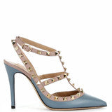 Rockstud Powder Grey Pump